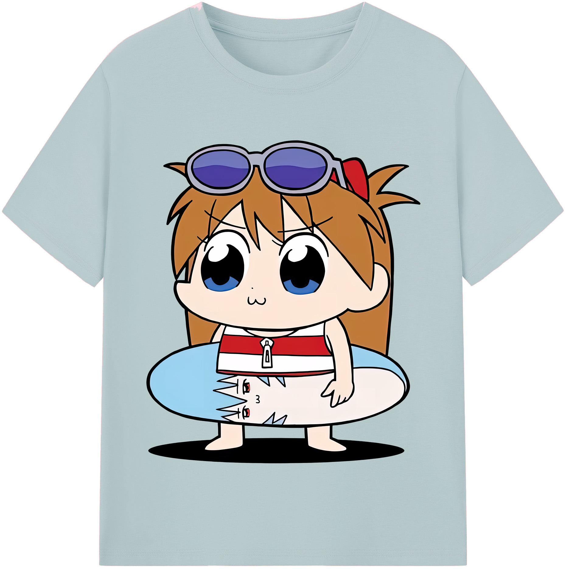 （画像用） EVA 新世紀エヴァンゲリオン 綿100％半袖Tシャツ（フロントプリント）
